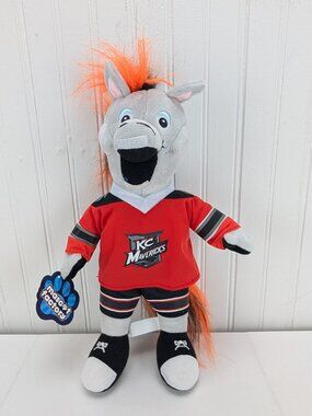 KC Maverick Mac Mascot Factory Plush 12" Stuffed Animal Missouri 2024 New
